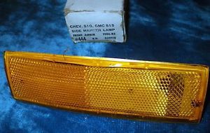 Nos 1982-1992 side marker lamp rh amber front 444 gm#929918 chevy s10 gmc s15
