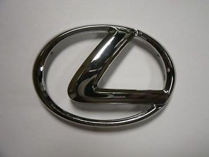 Lexus rx350 rx450h factory driver steering airbag chromium emblem/logo 10-11-12