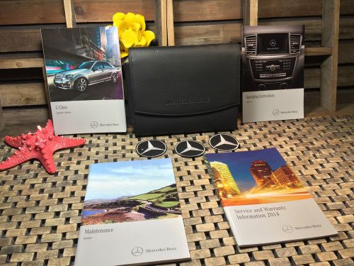 2014 mercedes sedan c c250 c300 c350 c63 300 350 owners manual + audio bk (oem))