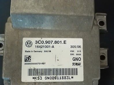 03c0907801e  03c.0907.801.e ecu handbrake control module vw  passat b6  16421001