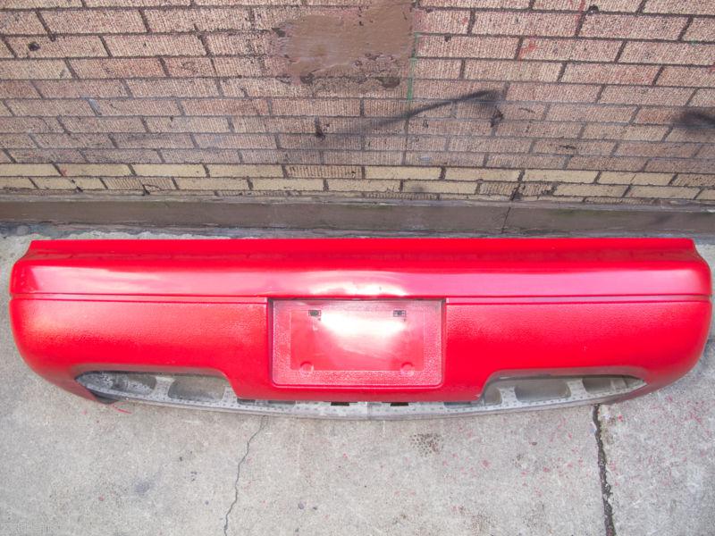 90-96 nissan 300zx non turbo rear bumper oem 2 seater red