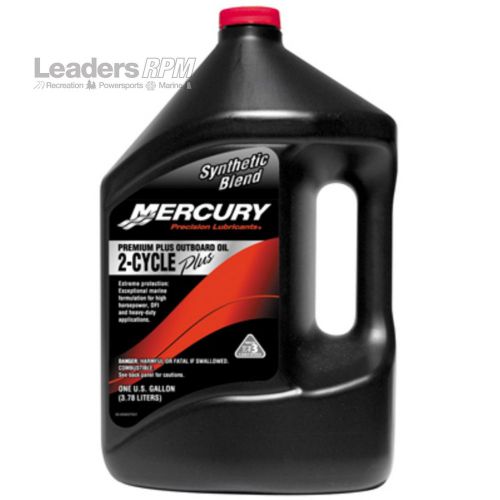 Mercury new oem 2 cycle premium plus outboard engine oil gallon 92-858027k01