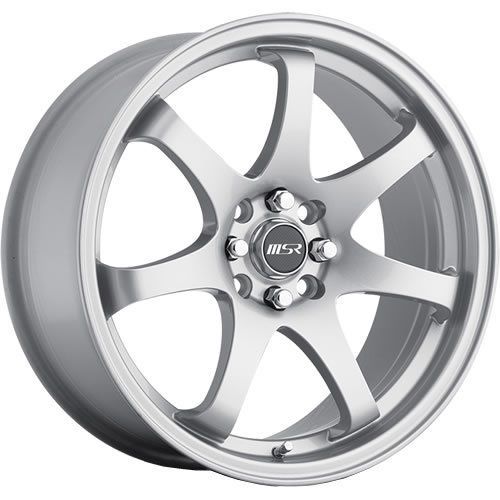 1338770 17x7.5 5x4.25 (5x108) 5x4.5 (5x114.3) wheels rims silver +38 offset