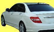 Painted mercedes benz c class roof spoiler  2008-2012