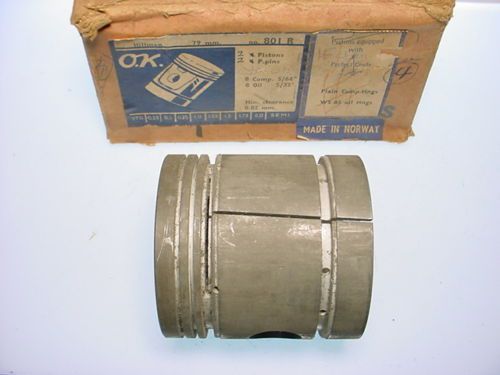 Hillman minx 1494cc engine pistons .040   new!