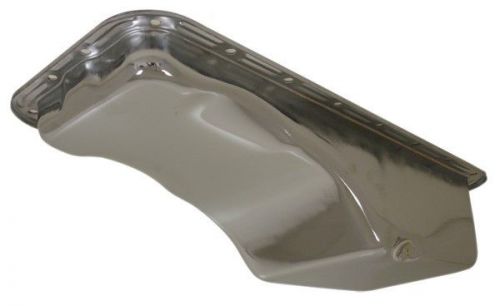 Ford &amp; mercury big block oil pan fe chrome &amp; free oil pick-up tube