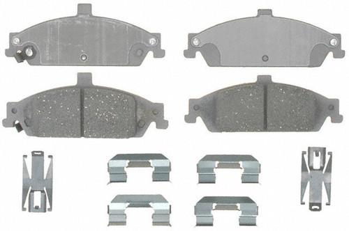 Acdelco advantage 14d727ch brake pad or shoe, front-ceramic brake pad