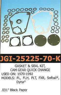 James cam gasket & seal kit 1970-1992 bt- close out