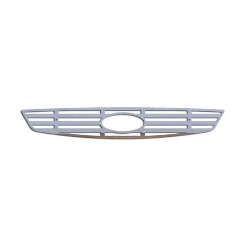 Ford focus 05-07 stainless horizontal billet front metal grille trim cover