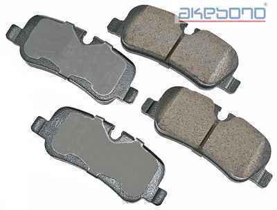 Akebono eur1099 brake pad or shoe, rear-euro ultra premium ceramic pads