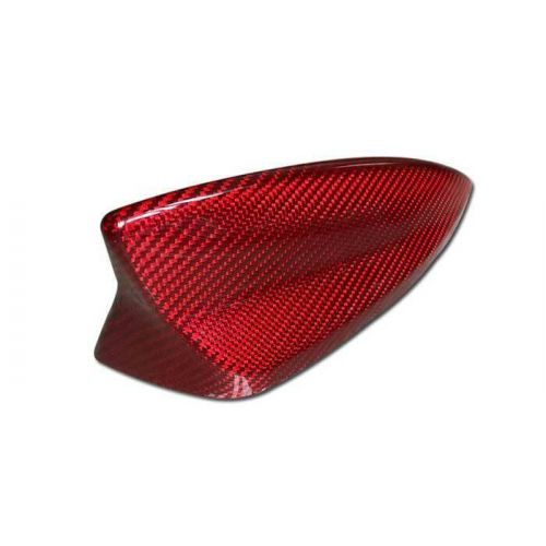 For chevrolet malibu shark fin antenna aerial cover red carbon fiber 2016-2021