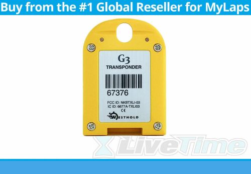 Westhold rechargeable g3 transponder (raceceiver)