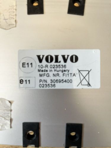 2007 volvo xc90 media communication navigation module oem 30695400