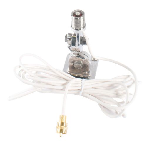 Shakespeare quick connect ss mount w/cable f/quick connect antenna