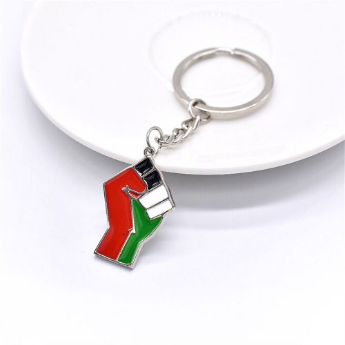 Palestinian flag key chain free gaza palestinian freedom key ring key fob