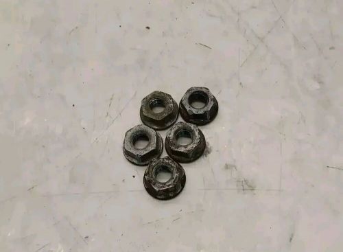 96-00 honda civic fuel sending unit mounting nuts nut hardware (set) 5pcs oe