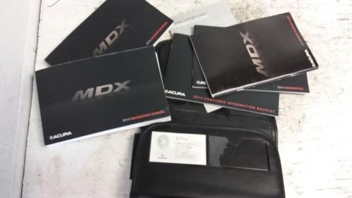 Mdx       2014 owners manual 718109