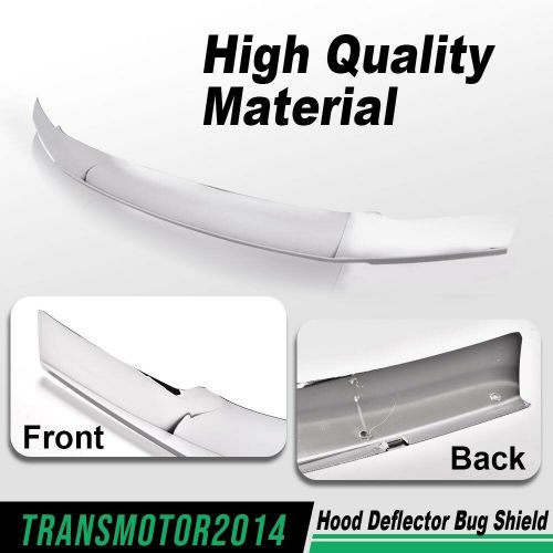 Fit for 2017-20 ford f250 f350 hood deflector bug shield guard bonnet protector