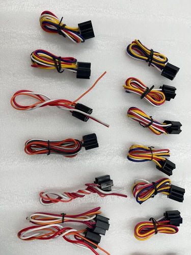 Lot 25 universal car alarm starter kill relay socket diode &amp; harness (no relays)