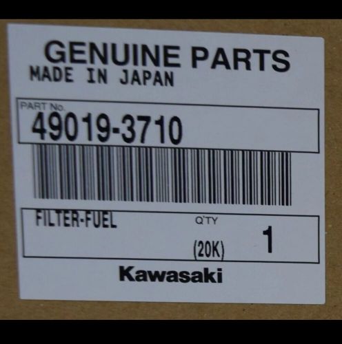 Kawasaki genuine 1992-1999 jet ski fuel filter see fitments below 49019-3710 oem