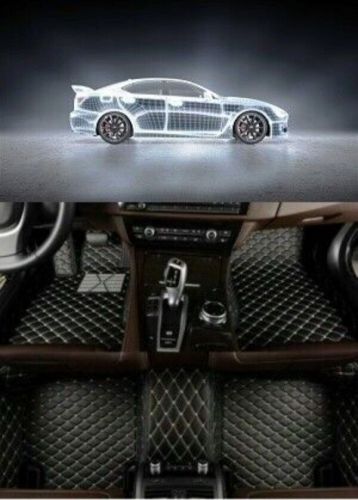 Custom car floor mats fit for ram 1500 2500 3500 all models 2011-2024 luxury mat