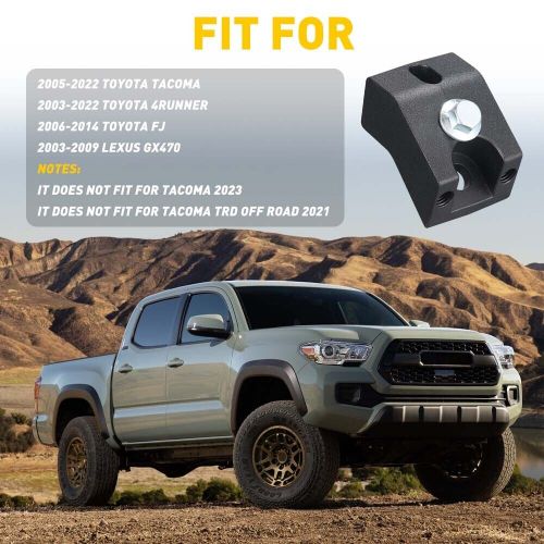 Front of seat 1-1/4&#034; riser seat spacers jackers lift kit fit toyota tacoma 05+