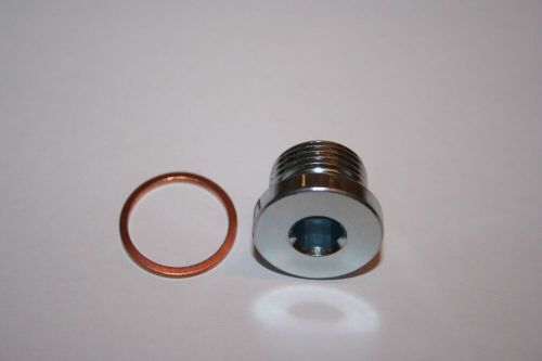 Stainless m18x1.5 pitch blanking plug / bolt / bung / for lambda sensor port