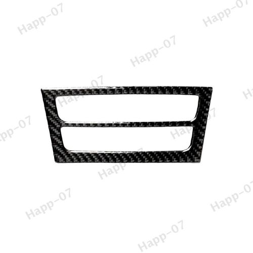 Carbon fiber rear air vent outlet panel cover trim for tesla model x 2014-2019