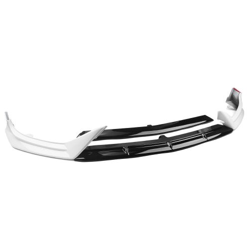 For benz c class w206 sport 2022-2023 front bumper spoiler lip trim white