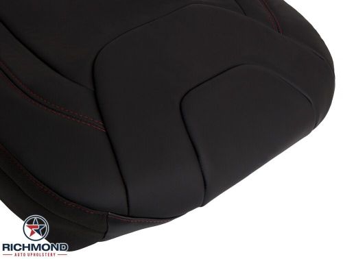 2019 jeep cherokee trailhawk-driver side bottom genuine leather seat cover black