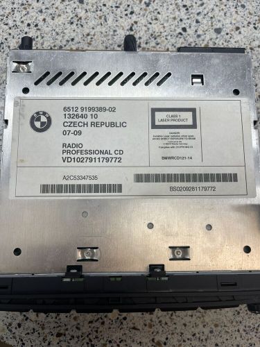 Bmw 328 330 335 radio reciever cd 2008 2009 oem 65129199389-02