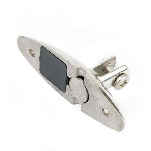 T316 stainless steel quick release deck hinge mount bimini top marine hardware