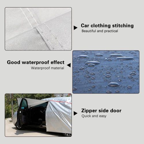 Full car cover waterproof outdoor yxl all weather protection breathable suv|