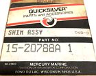 Lot of 3 nos oem mercury mercruiser quicksilver shim 15-20788a1