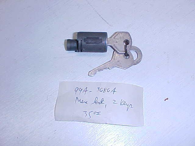 1939 1940 nos mercury ignition lock and 2 keys