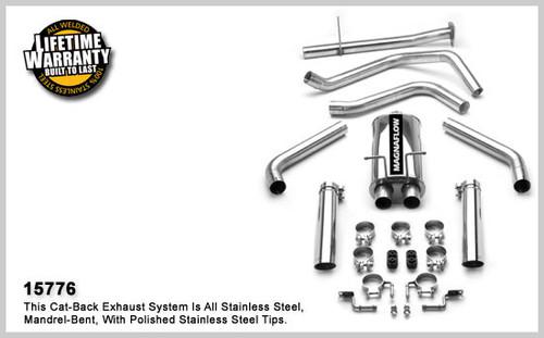 Magnaflow 15776 chevrolet truck s10 stainless catback system performance exhaust