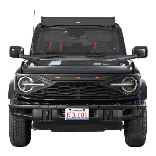 Fit ford bronco 2021-2023 4-door soft top steel roof rack carrier rail basket