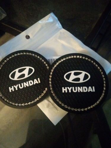 New hyundai car truck nonslip silicone coasters for cup holders ships free