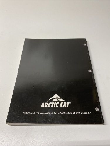 1998 arctic cat jag 340 440 panther 340 440 service manual 2255-717