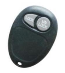 Gmc pontiac oldsmobile 2 buttons remote shell (no electronic inside)