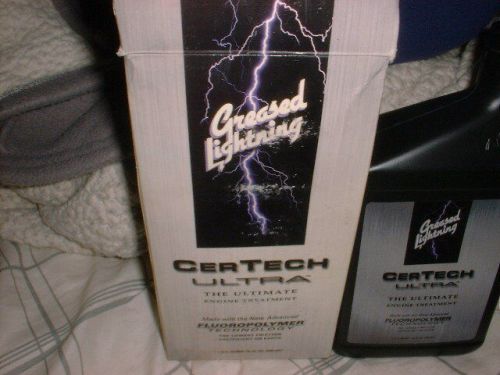 Greased lightning certech ultra oil engine treatment 6 bottles