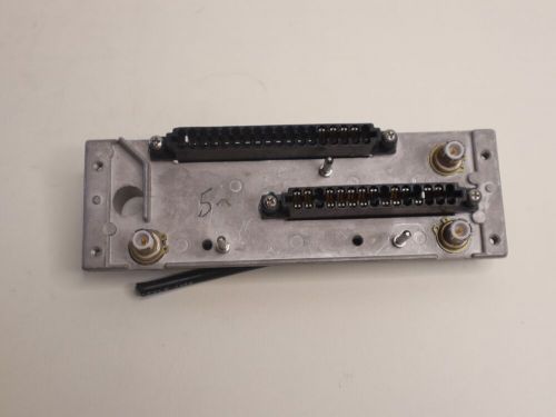 Bendix king kx 155 / kx 165 nav/com 073-0431-00 backplate &amp; connectors