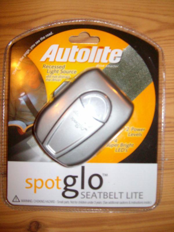 Spotglo autolite seatbelt lite #sg1 book light new free shipping