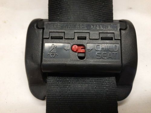 99-02 saab 9-3 front right seat belt passenger side, retractor, black oem, s7