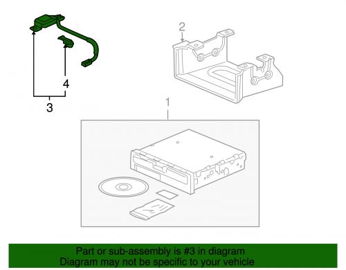 Genuine honda gps antenna assembly 39835-sdn-a41