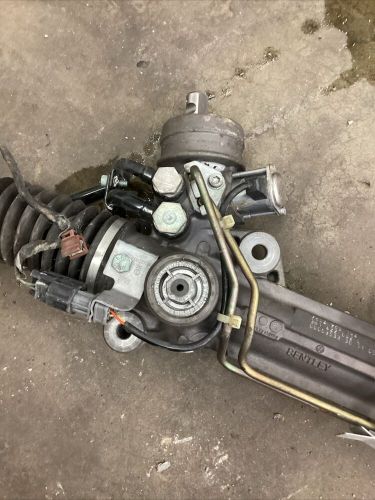 03-11 bentley continental gt gtc power steering rack and pinion 3w1422062k oem