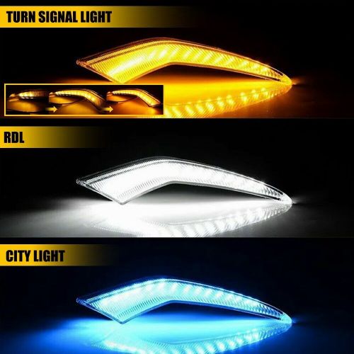 For toyota corolla l le xle model 2020-2023 led daytime running fog lights drl