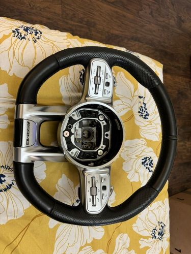 2018-2020 mercedes s63 w222 steering wheel amg oem