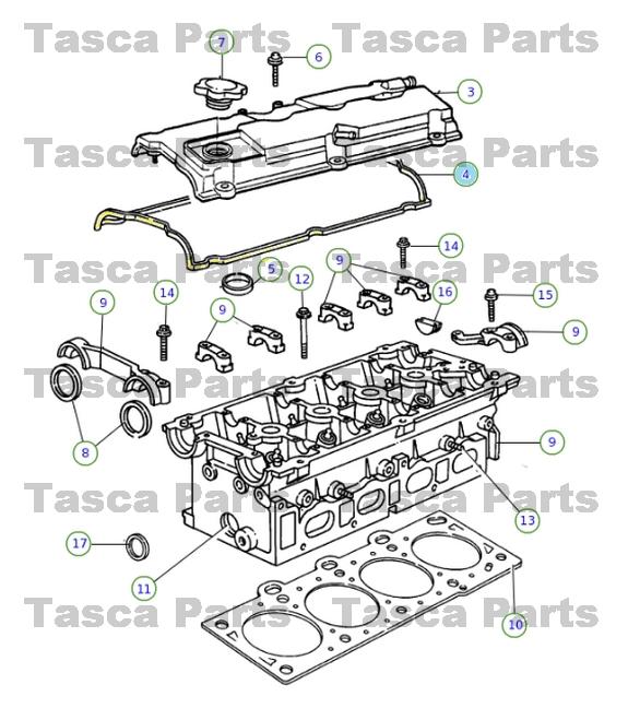 Oem valve cover gakset caravan stratus neon town & country sebring pt cruiser