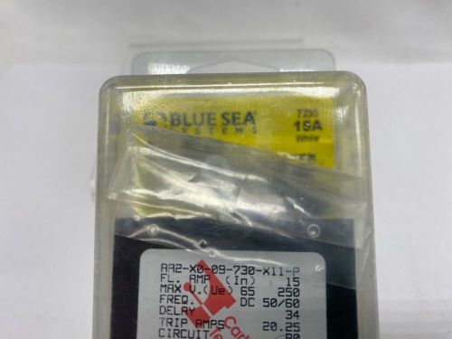 Blue sea 7235 toggle double pole 15amp toggle circuit breaker series a